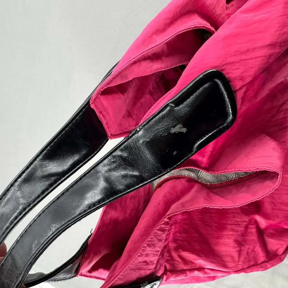 Hobo International Magenta Pink Nylon Extra Large Shoulder Bag
